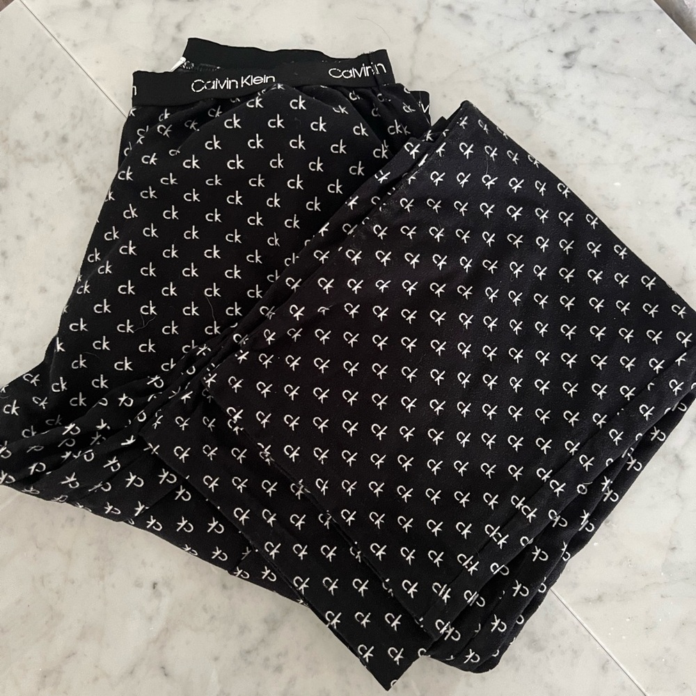 Calvin Klein flannel pajama pants